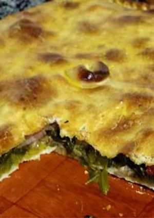 Una foto de Empanada de grelos