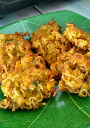 Foto resep Perkedel jagung mie
