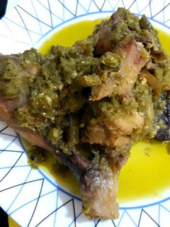 Foto resep Ayam lado hijau