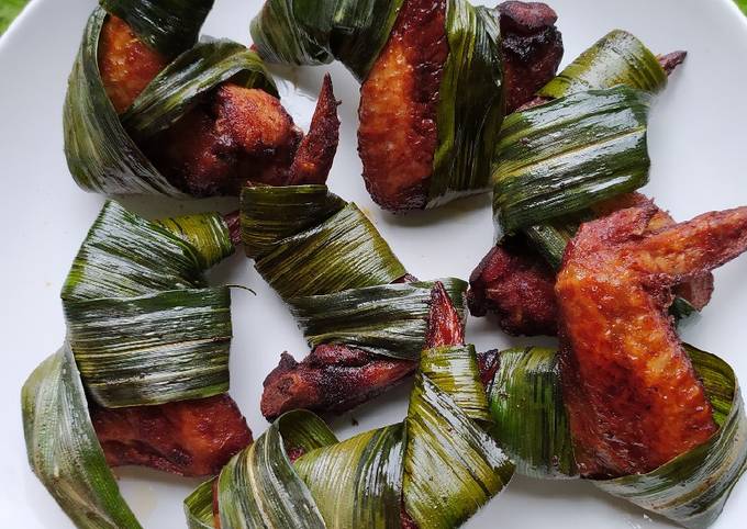 Menu Sayap Goreng Daun Pandan ❤️ yang Sempurna Menggugah Selera