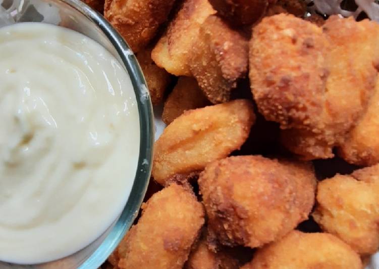 Nugget tape singkong saos vla