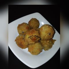 A picture of Potato fish ball.