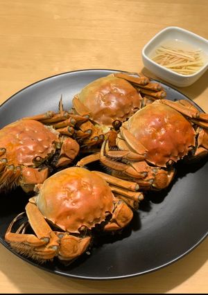 清蒸大閘蟹 的食譜成品照片