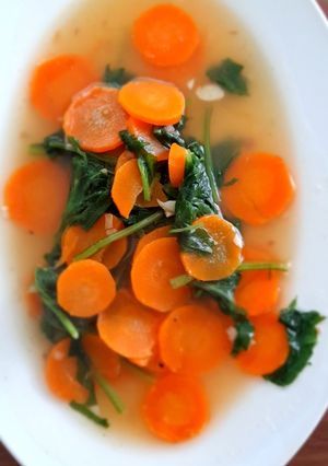 Foto resep Capcai sawi wortel