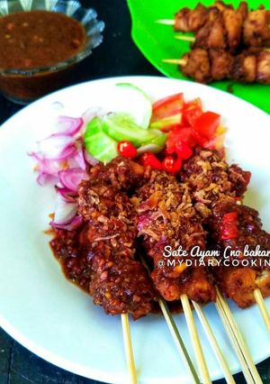 Foto resep Sate Ayam (no bakar)