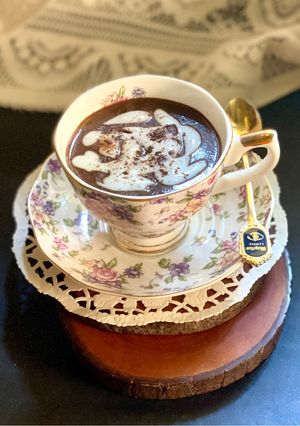A picture of French style Hot Chocolate.