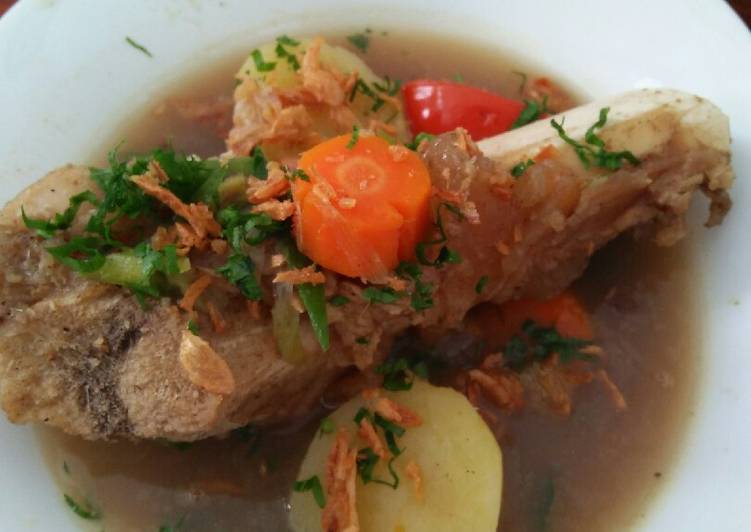 Resep Sop Sum Sum, Lezat