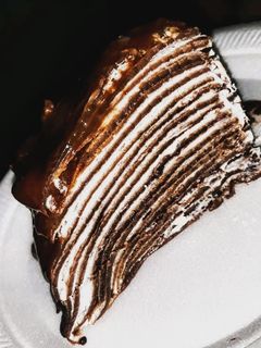 Foto resep Chocolate crepes cake