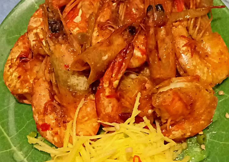 Langkah Mudah untuk Membuat Udang goreng berempah Anti Gagal