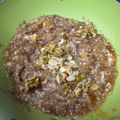 A picture of Sapodilla halwa.