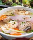 Súp bánh phồng tôm