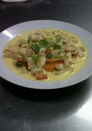 Una foto de Blanquette de Pollo