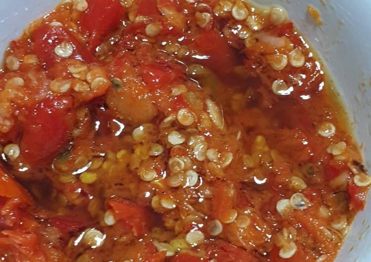 Resep Sambel Krosak khas Gombong yang Bikin Ngiler