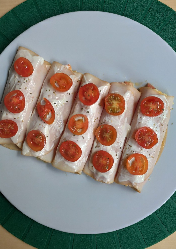 Una foto de Canelones fríos