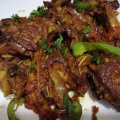 A picture of Fried spicy chicken.
