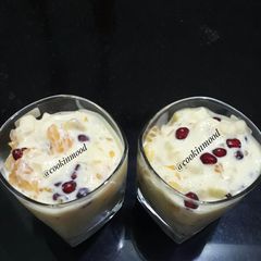 A picture of Fruit custard.