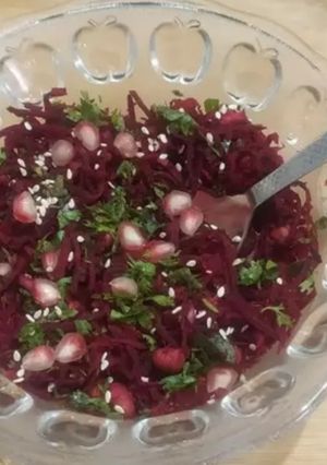 A picture of Beet Root Salad.