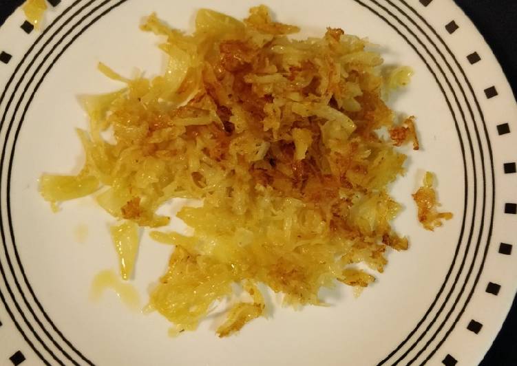 Steps to Prepare Homemade Onion Roaesti