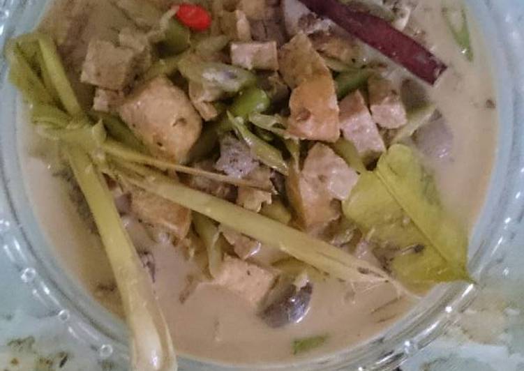 Langkah Mudah untuk Menyiapkan Gulai tocho beriris hati yang Menggugah Selera