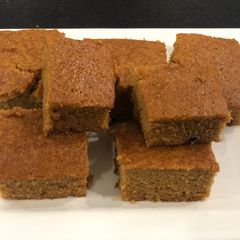A picture of Ginger bread cake.
