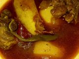 3 spices...Aloo gosht..💕