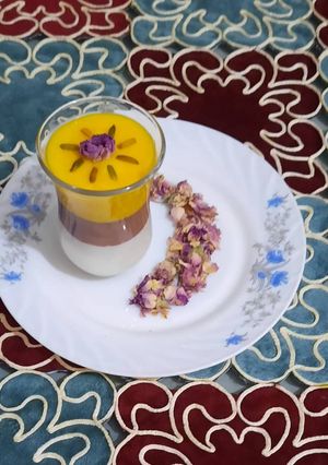 عکسی از دستور فرنی سه رنگ