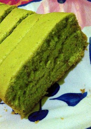 Foto resep Bolu pisang pandan