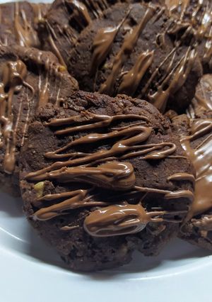 Una foto de Galletitas de chocolate y cacao