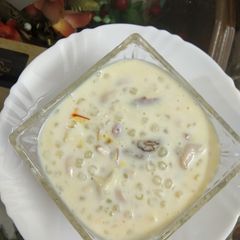 Sabudana kheer A picture of Sabudana kheer.