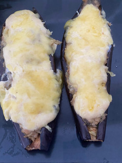 Una foto de Berenjenas rellenas