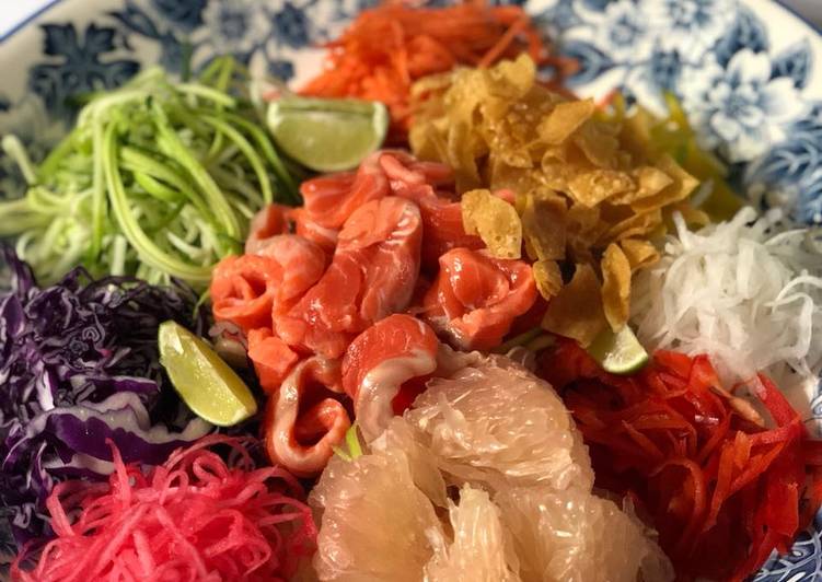 Simple Way to Make Homemade Yu Sheng (2018)