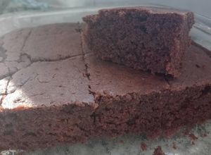 Una foto de ¡Brownie Vegano... Súper FÁCIL Y RICO!