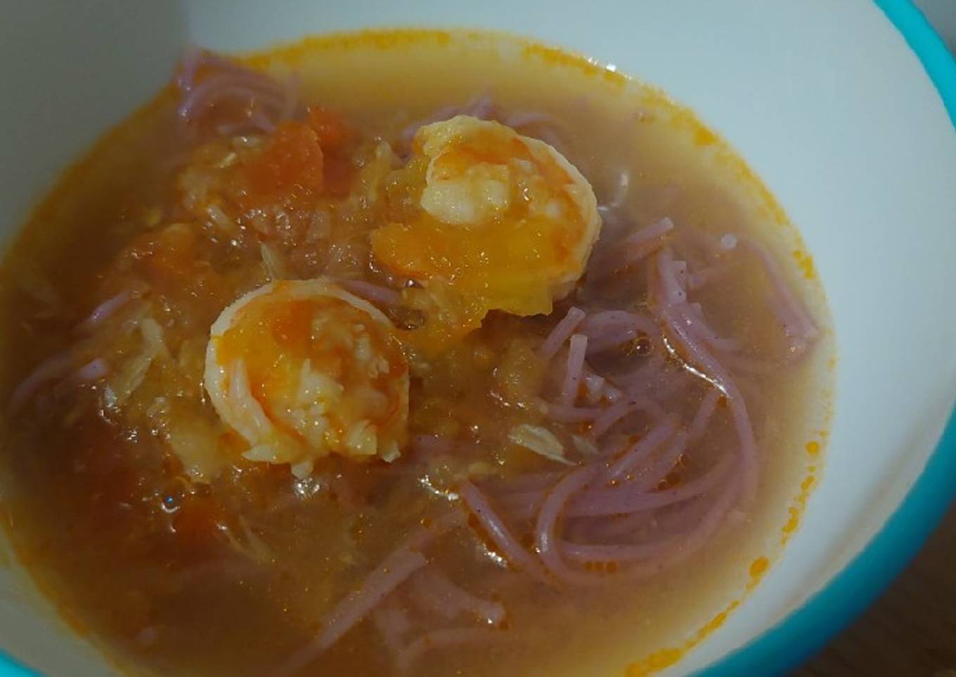 MPASI Mie Kuah Tom Yum (11+ bulan)