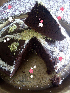 عکسی از دستور کیک کاکائویی