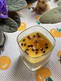 Mousse de maracuyá (parchita, fruta de la pasión)