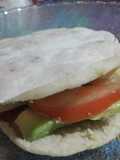 Sanguchito antojito vegetariano