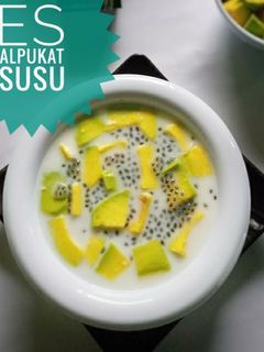 Foto resep Es Alpukat Susu
