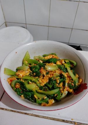 Foto resep Pokcoy Telur Tumis