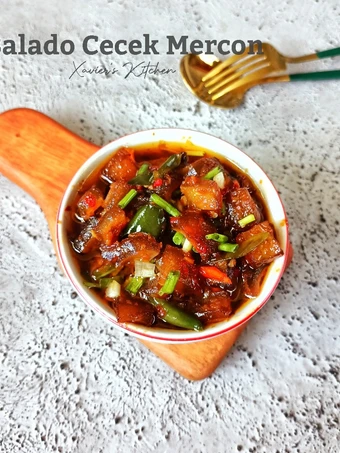 Cara Simple Menyiapkan Resep  Balado Cecek Mercon yang Bisa Manjain Lidah, Enak Banget