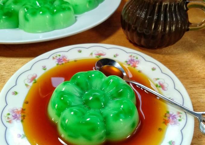 Puding Cendol Vla Gula Merah #week47