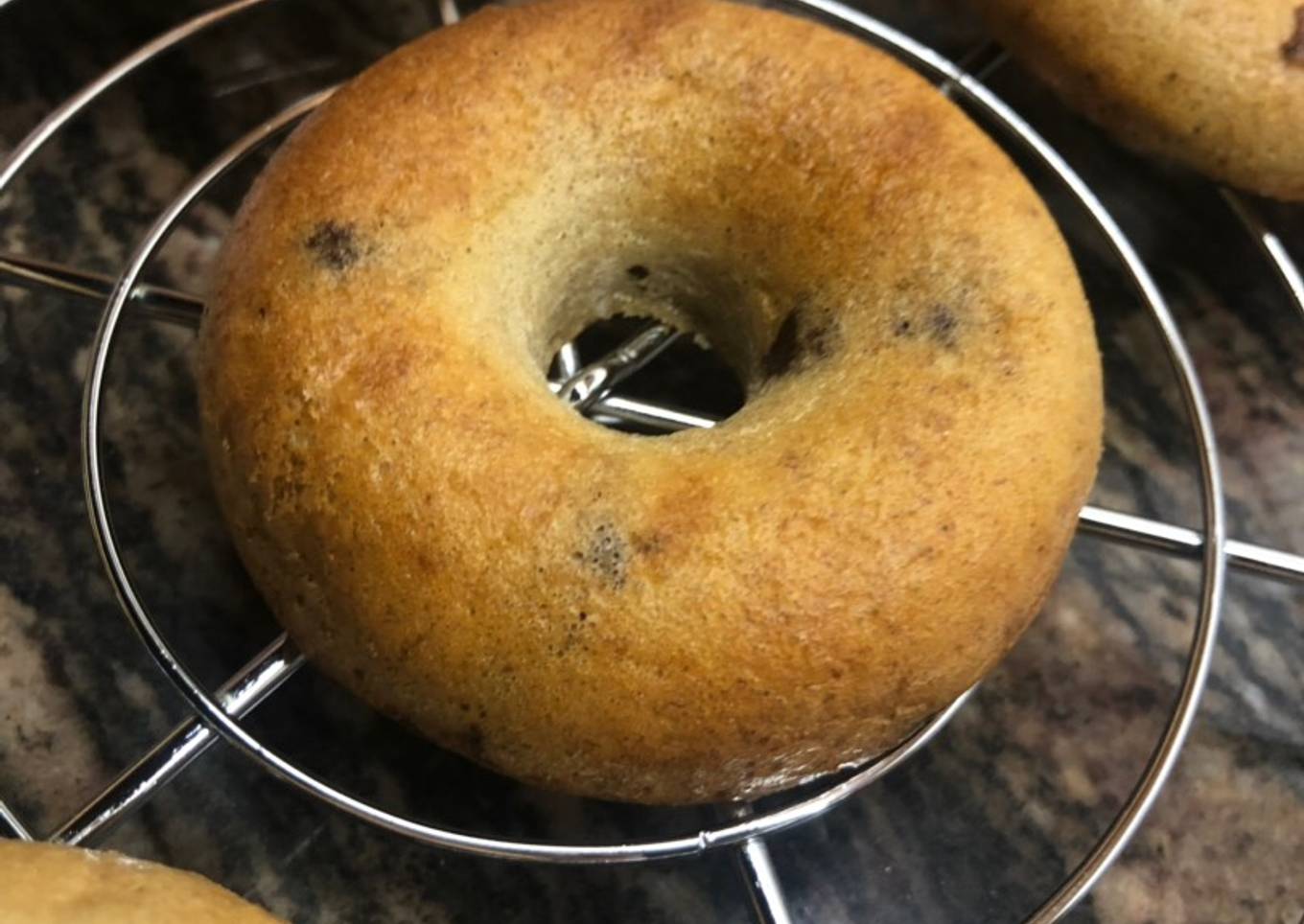 Donetes de plátano y choco saludables🍩🍌