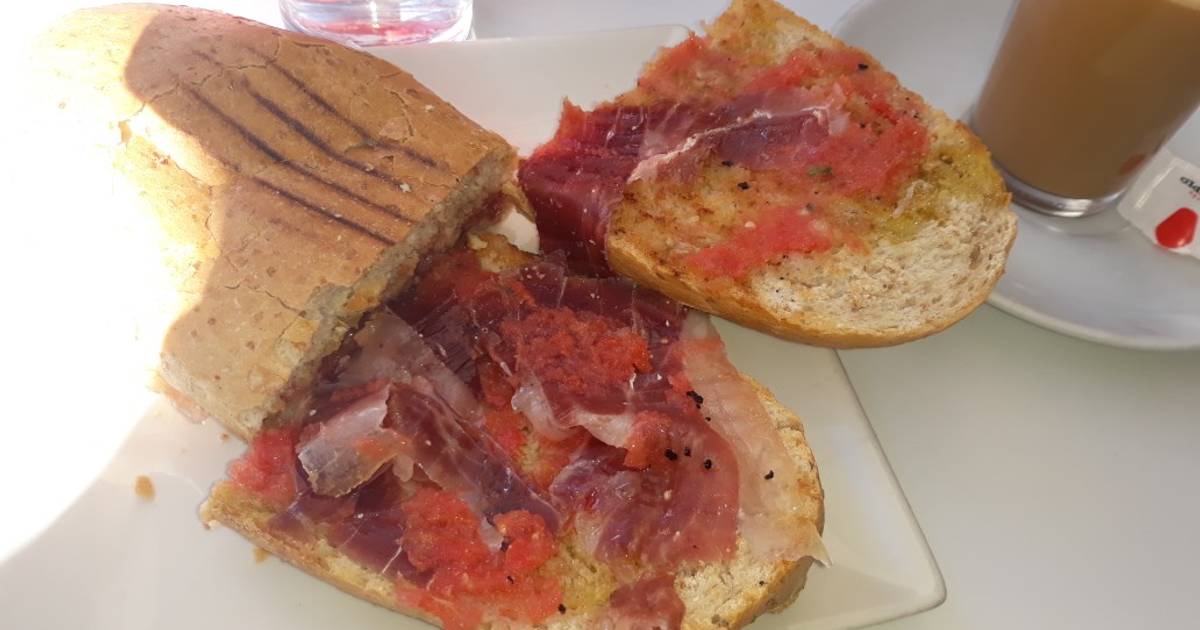 Desayuno andaluz ?? Receta de Vanesa- Cookpad