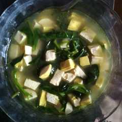 รูปของ Sayur kangkung tahu simple syedap
