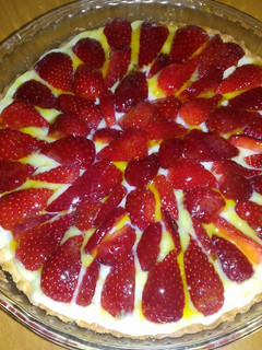 صورة لوصفة تارت الفراولة 🍓🍓🍓 بكريم باتسيير 👌🏻