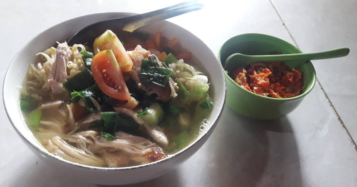 Resep Soto Kuah Bening Sajiku Males Mbumbu Oleh Erlian Nu Cookpad