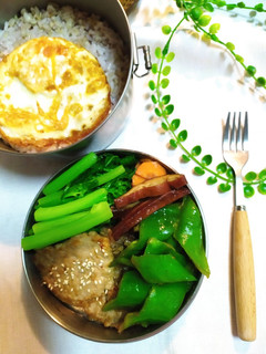 醬燒里肌肉排時蔬便當 的食譜成品照片