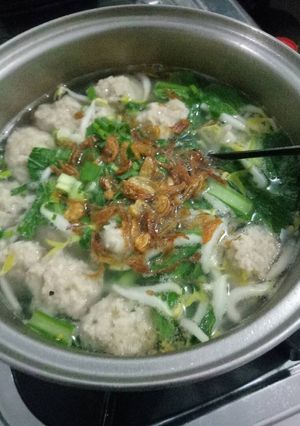 Foto resep Kuah Baso ayam