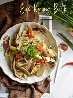 Foto resep Sup Kerang Batik