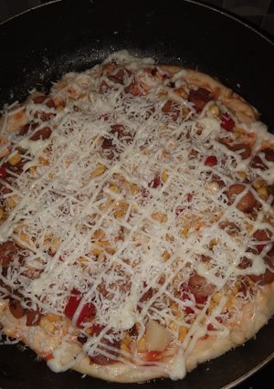 Foto resep Pizza Teflon Home made
