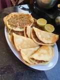 Sfiha (Middle Eastern Meat Pies) with Vegetables